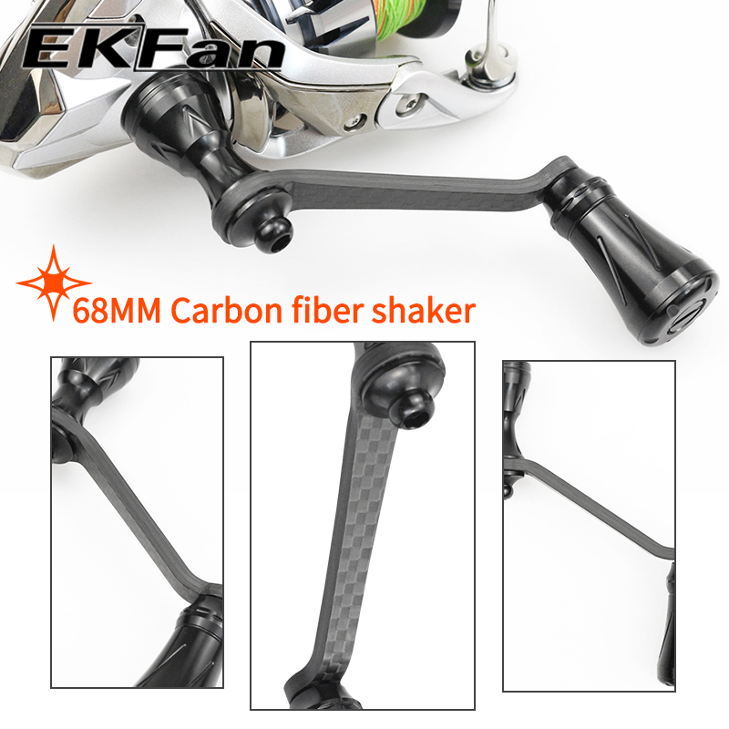 Fishing Lure Spinner - EKfan Manivela de Fibra de Carbono