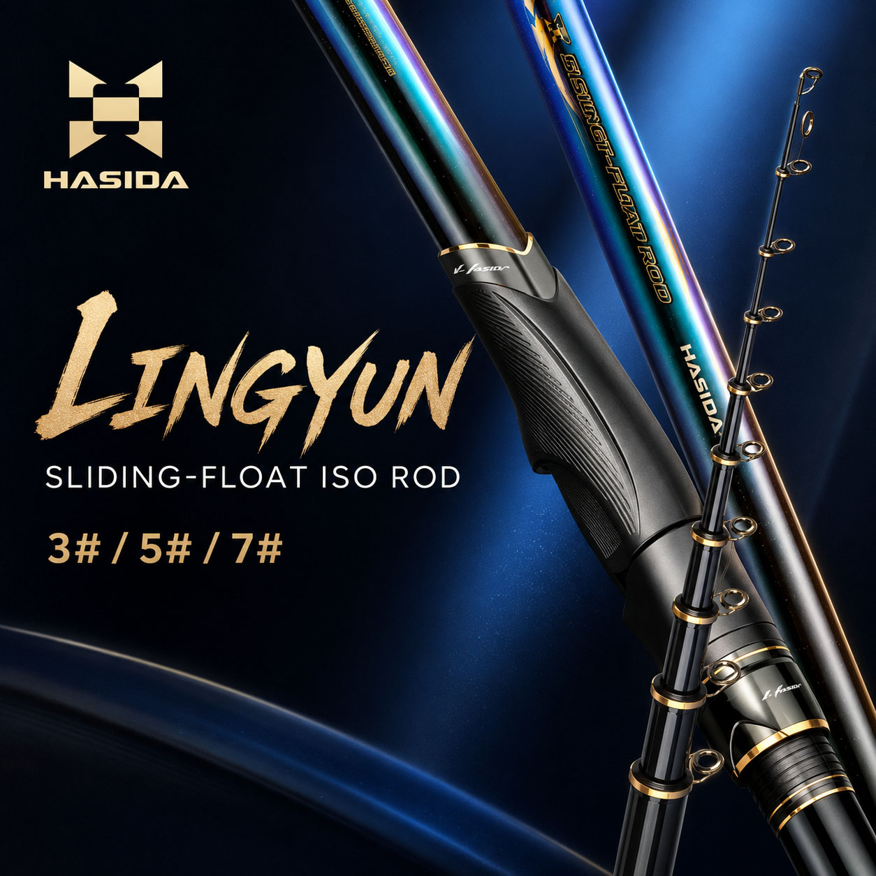 Kastking Reel Zephyr - Caña de pescar HASIDA Ling Yun