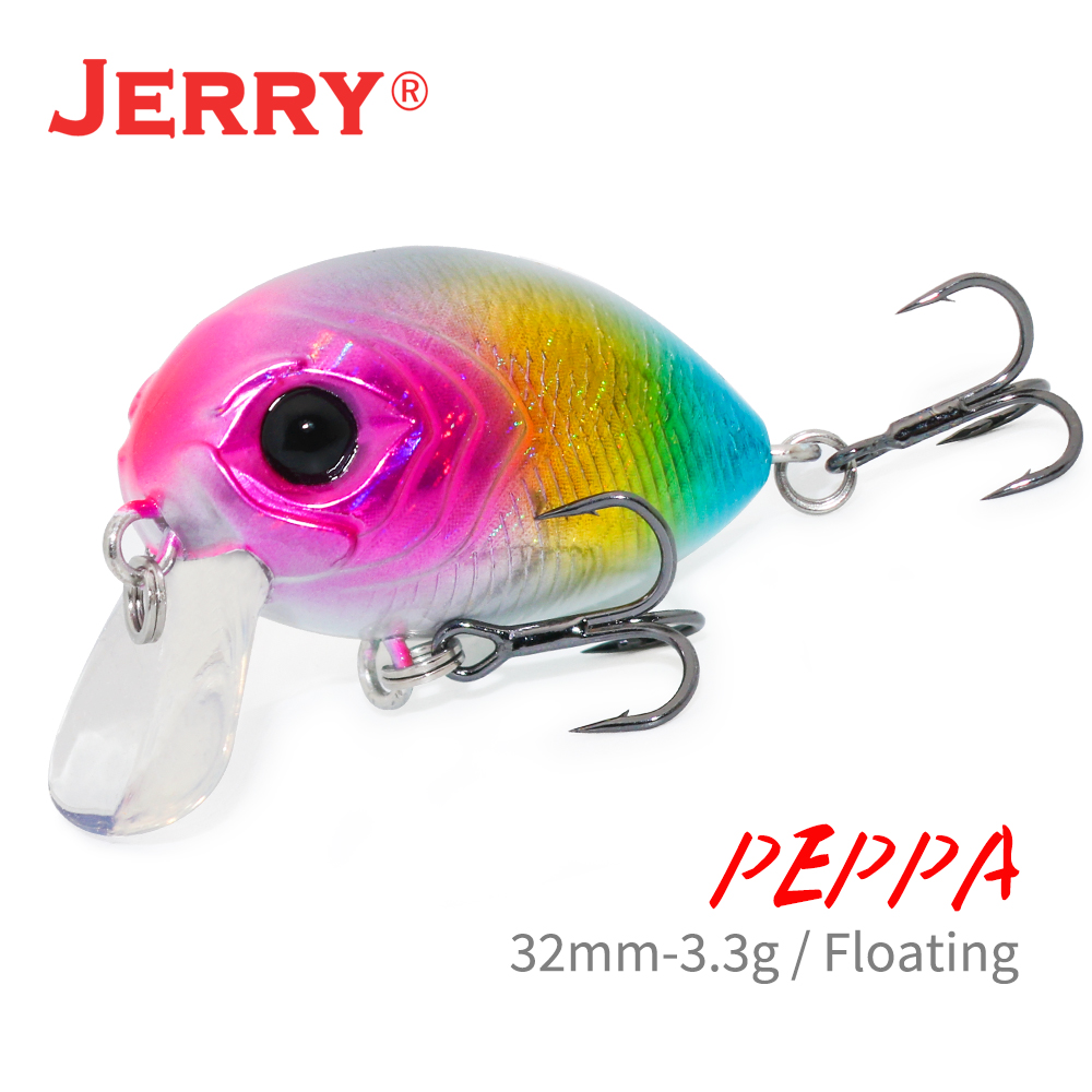 Fishing Lure Crankbait - Jerry Peppa Wobbler-señuelo flotante para Pesca