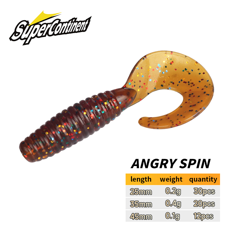 Cebo suave supercontinente con - Fishing Lure Soft Plastic reseña y precio