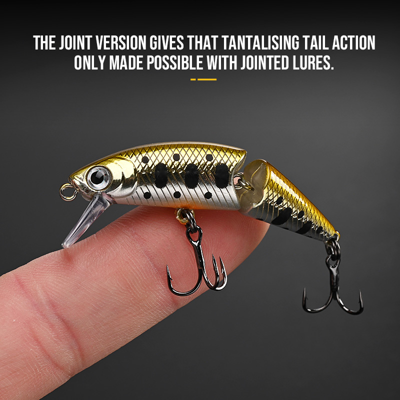 BLUX DR. Minnow Joint 50S Swim - Fishing Lure Swimbait reseña y precio