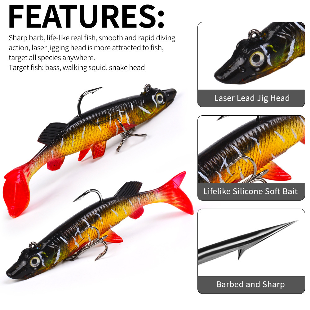 Señuelos de pesca LHFSH de 9.3 - Fishing Lure Swimbait reseña y precio