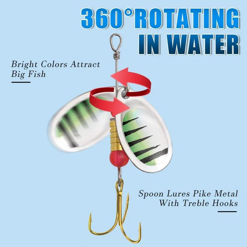 Señuelo de pesca giratorio con - Fishing Lure Crankbait reseña y precio