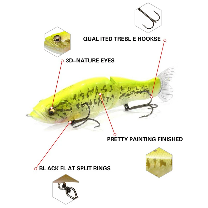 Señuelo de pesca Swimbait de 1 - Fishing Lure Popper reseña y precio