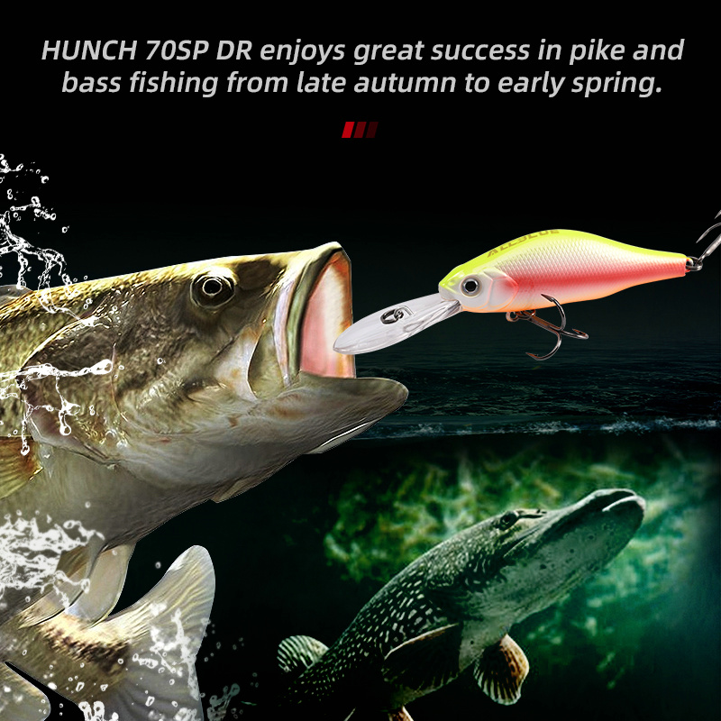 ALLBLUE HUNCH 70SP DR señuelo  - Fishing Lure Swimbait reseña y precio