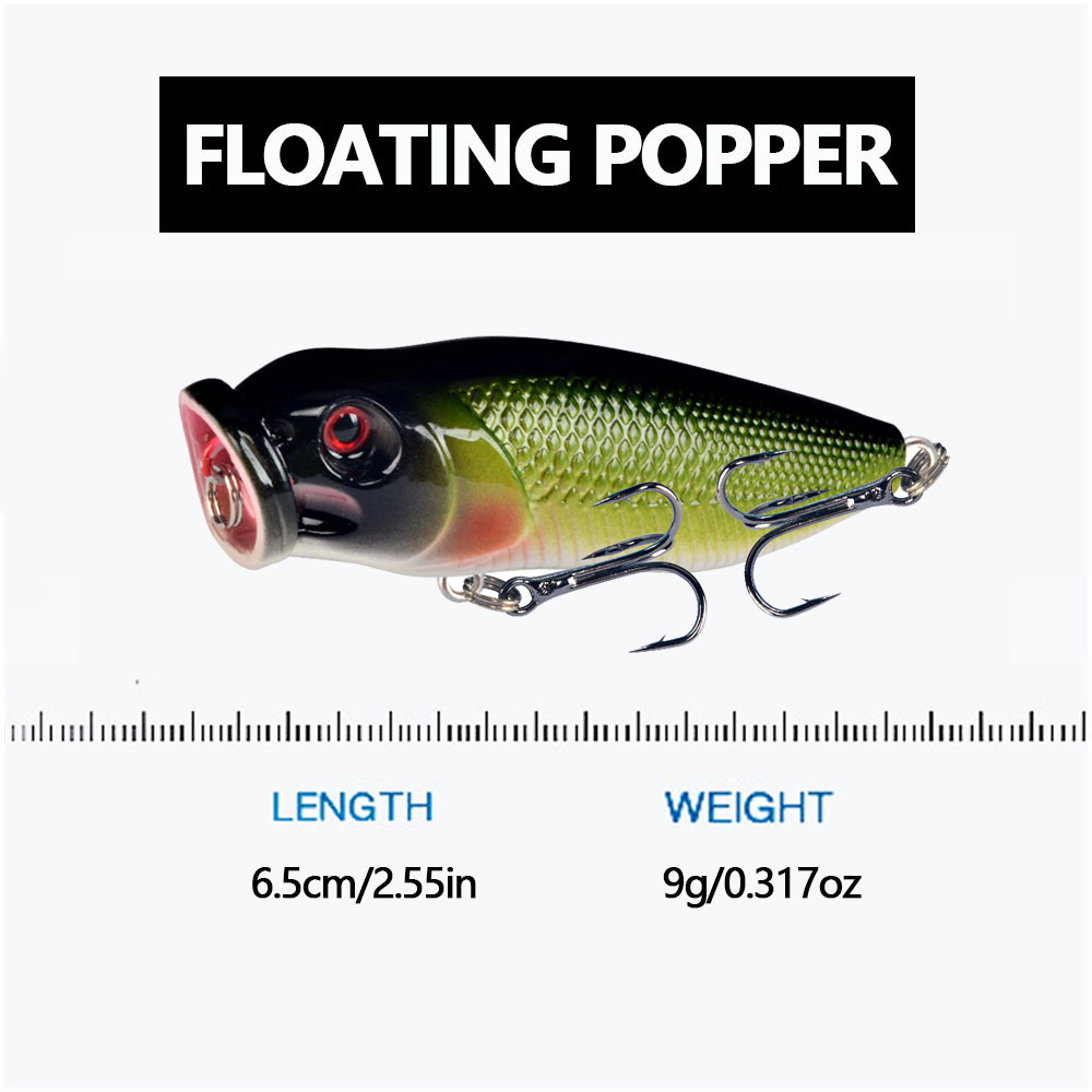 Señuelo de Pesca Popper, Señue - Fishing Lure Popper reseña y precio